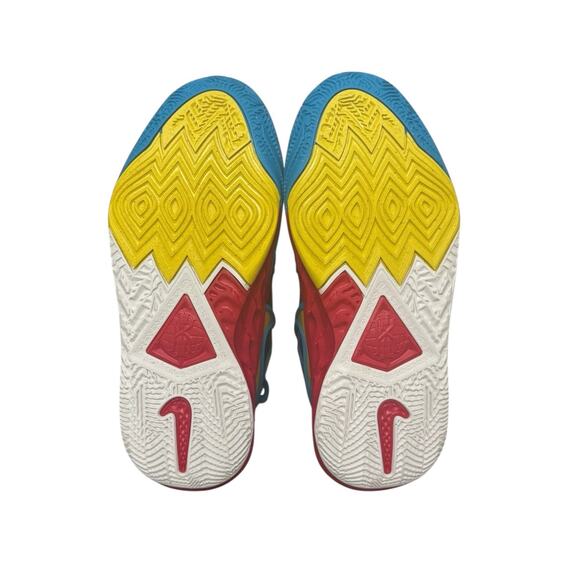 NIB! Nike Kyrie 8 GO SE GS Black Blue Tour Yellow Sneakers - Youth 5.5 - Picture 7 of 9